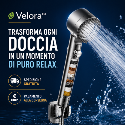 🌿 Velora™ 🚿 Trasforma ogni doccia in un momento di puro relax
