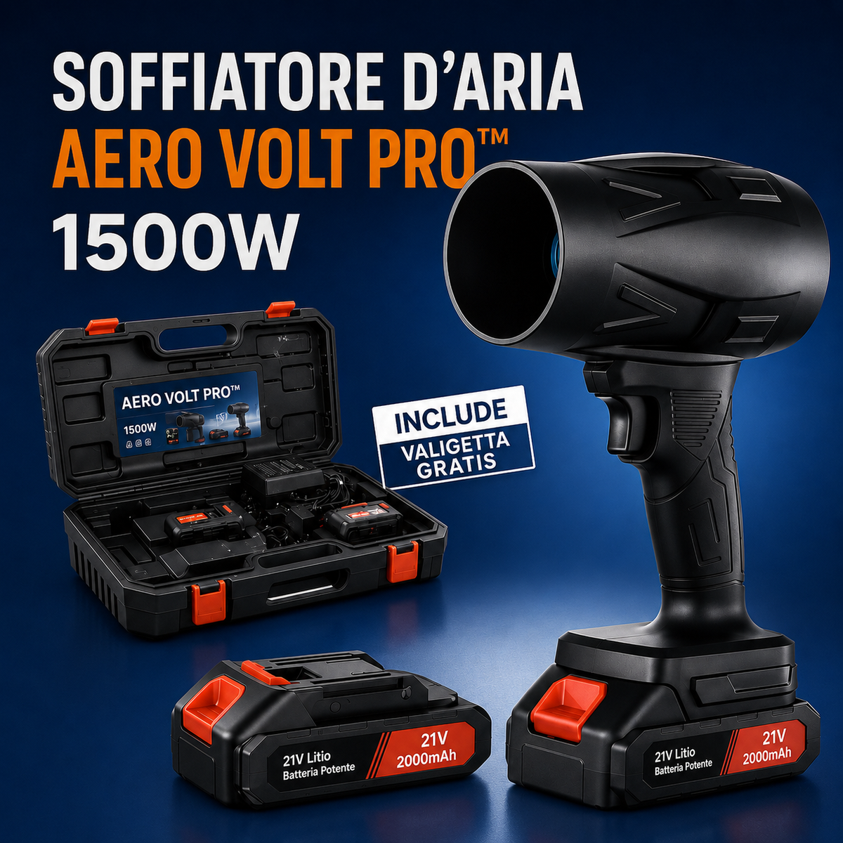⚡AeroVolt Pro™-Soffia via polvere e sporco con una potenza professionale🌪️